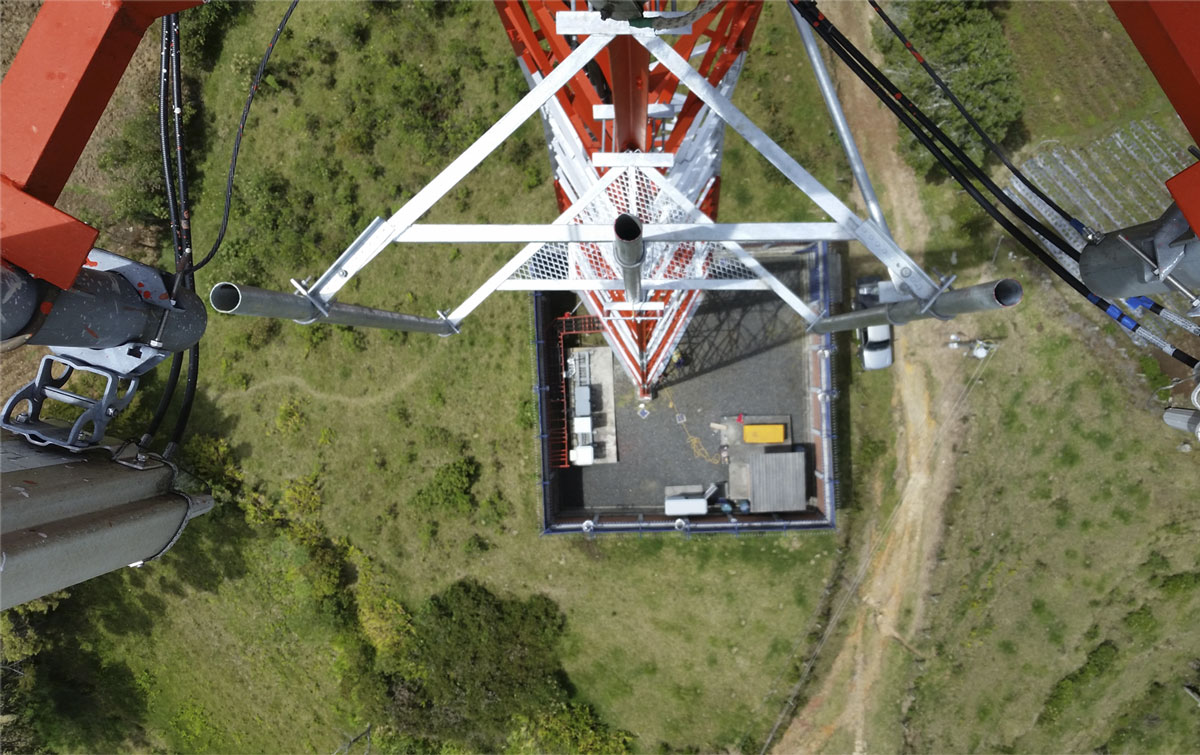 proyecto de construccion de antena en colombia